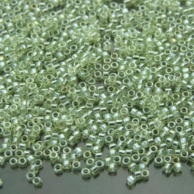 2.5'' Tube 135 Transparent Lemon Lime Luster Toho Treasure Seed Beads 11/0 1.7mm Michael's UK Jewellery