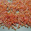 2.5'' Tube 1823 Orange Lined Lime Rainbow Toho Treasure Seed Beads 11/0 1.7mm Michael's UK Jewellery