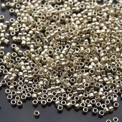 2.5'' Tube 558 Galvanized Aluminium Toho Treasure Seed Beads 11/0 1.7mm Michael's UK Jewellery