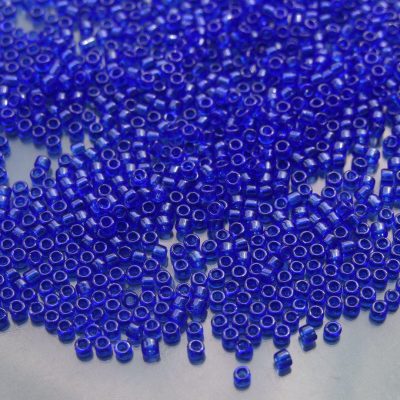 2.5'' Tube 8 Transparent Cobalt Toho Treasure Seed Beads 11/0 1.7mm Michael's UK Jewellery