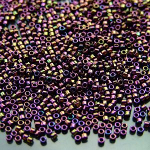 2.5'' Tube 85 Metallic Iris Purple Toho Treasure Seed Beads 11/0 1.7mm Michael's UK Jewellery