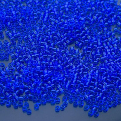2.5'' Tube 942 Transparent Sapphire Toho Treasure Seed Beads 11/0 1.7mm Michael's UK Jewellery
