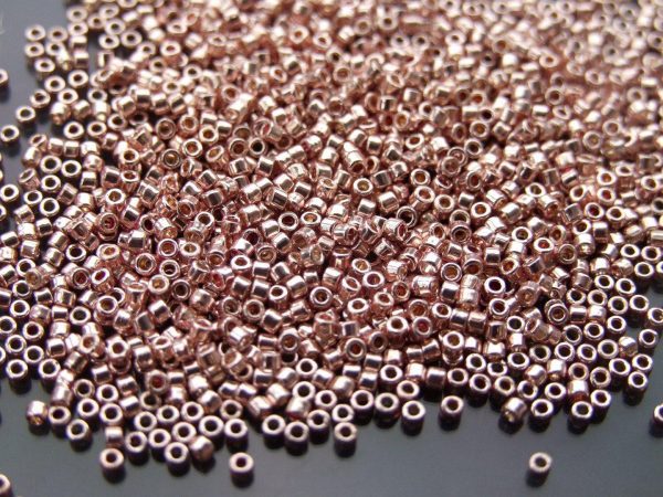 2.5'' Tube PF552 PermaFinish Galvanized Sweet Blush Toho Treasure Seed Beads 11/0 1.7mm Michael's UK Jewellery