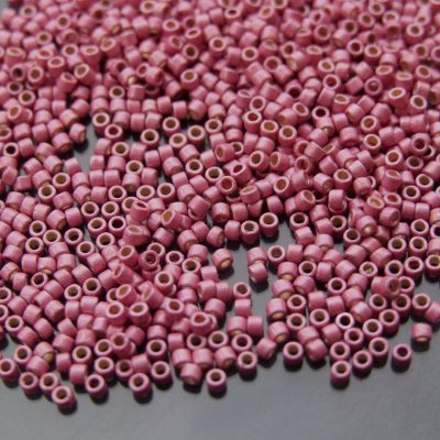 2.5'' Tube PF553F PermaFinish Galvanized Matte Vintage Rose Toho Treasure Seed Beads 11/0 1.7mm Michael's UK Jewellery