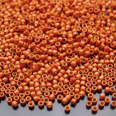 2.5'' Tube PF562F PermaFinish Galvanized Matte Saffron Toho Treasure Seed Beads 11/0 1.7mm Michael's UK Jewellery