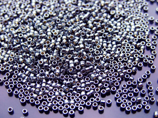 2-5-Tube-PF565-PermaFinish-Galvanized-Blue-Slate-Toho-Treasure-Seed-Beads-11-0-1-7mm-BEADSMOUSE.CO.UK