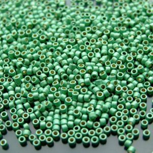 2.5'' Tube PF570F PermaFinish Galvanized Matte Mint Green Toho Treasure Seed Beads 11/0 1.7mm Michael's UK Jewellery