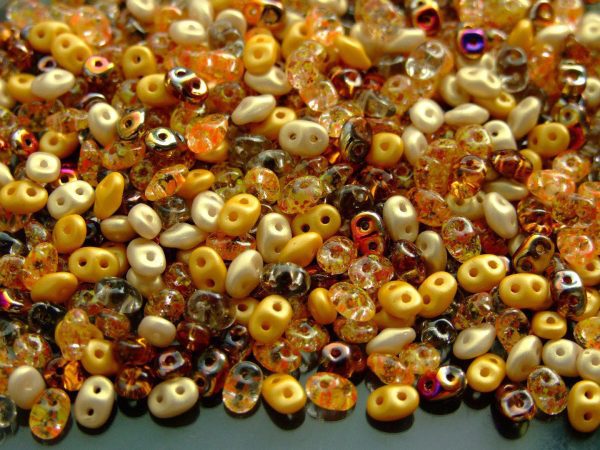 20g SuperDuo Beads Autumn Mix Michael's UK Jewellery