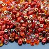 20g SuperDuo Beads Orange Magma Mix Michael's UK Jewellery