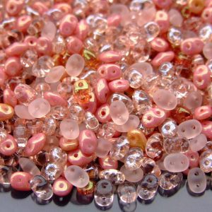 20g SuperDuo Beads Pink Mix Michael's UK Jewellery