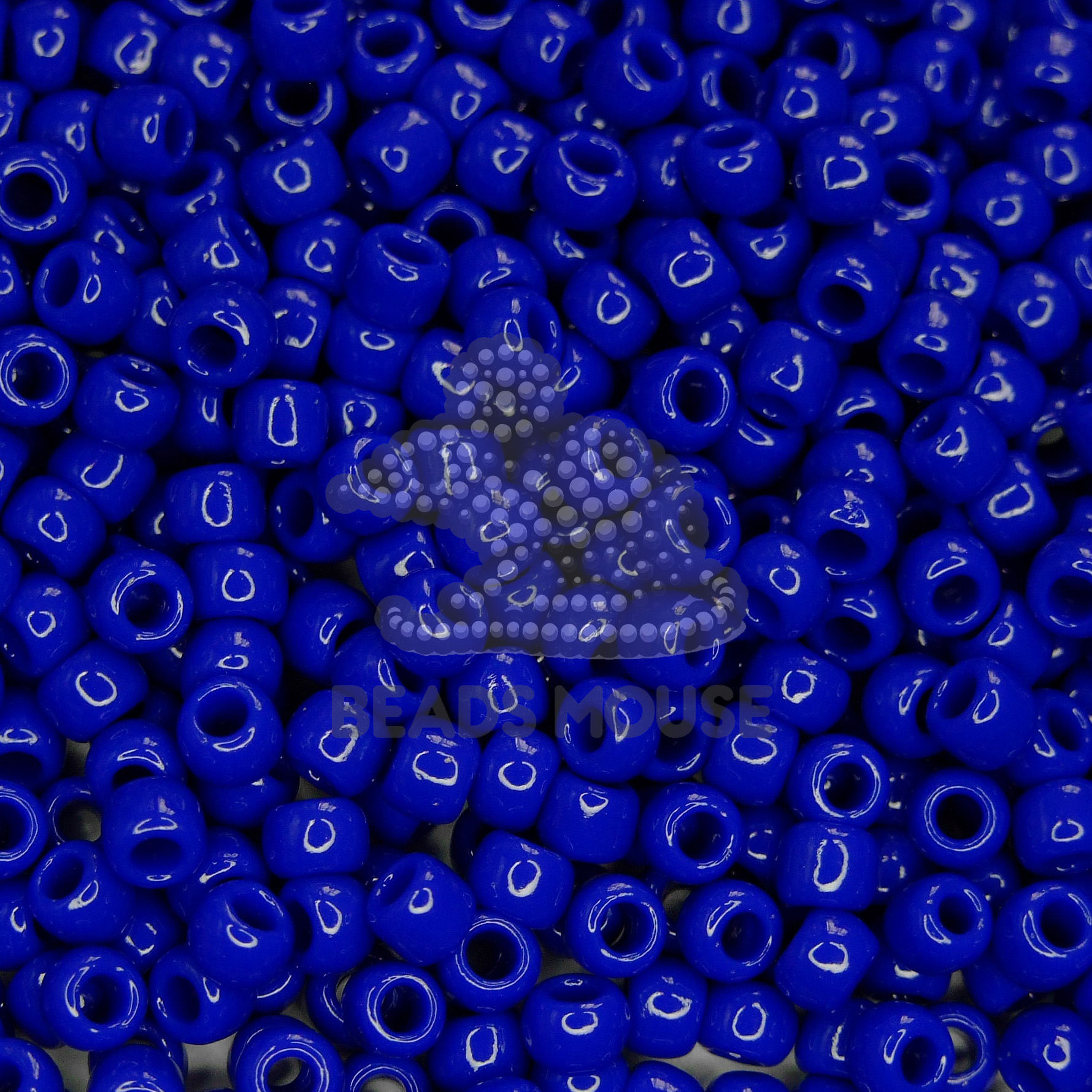 TOHO Seed Beads 48 Opaque Navy Blue beads mouse