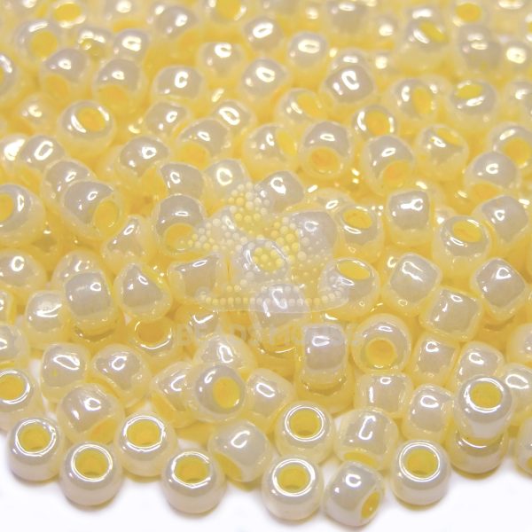 TOHO Seed Beads 902 Ceylon Lemon Chiffon beads mouse