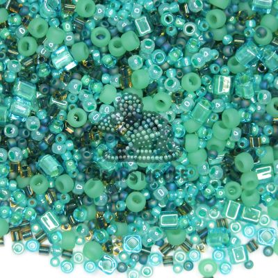 20g Toho Mix 3203 Take Seafoam Green Random Mix