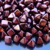 20pcs Pyramid Beads 6mm Luster Metallic Amethyst Jet Michael's UK Jewellery