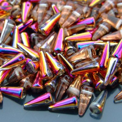 20pcs Spike Beads 4x10mm Crystal Sliperit Michael's UK Jewellery