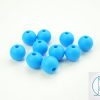 20x 9mm Round Silicone Beads Blue/Deep Sky Blue Michael's UK Jewellery