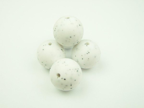 20x 9mm Round Silicone Beads Gritty Michael's UK Jewellery