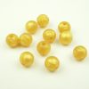 20x 9mm Round Silicone Beads Metal Gold Michael's UK Jewellery