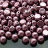 20x CzechMates Cabochon 7mm ColorTrends: Sueded Gold Orchid Michael's UK Jewellery