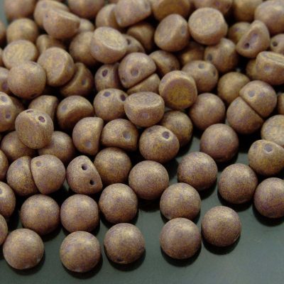 20x CzechMates Cabochon 7mm Pacifica Fig Michael's UK Jewellery