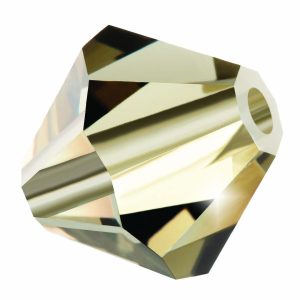 21x Czech Preciosa 6mm Bicone Beads Rondell/Diamond Black Diamond Michael's UK Jewellery