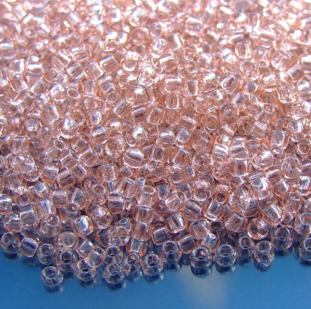 11 Transparent Rosaline Toho Seed Beads 8/0 3mm WHOLESALE beads mouse