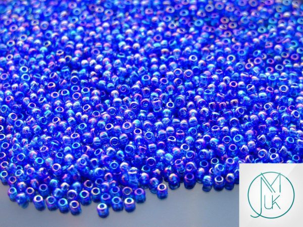 250g 178 Transparent Sapphire Rainbow Toho Seed Beads 11/0 2.2mm WHOLESALE Michael's UK Jewellery