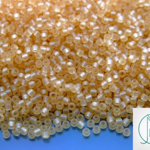 250g 2F Transparent Frosted Light Topaz Toho Seed Beads 11/0 2.2mm WHOLESALE Michael's UK Jewellery