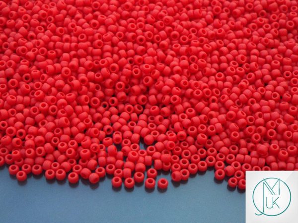 Wholesale TOHO Beads 45F Opaque Frosted Pepper Red 11/0 beads mouse