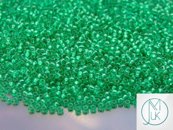 250g 72 Transparent Beach Glass Green Toho Seed Beads 11/0 2.2mm WHOLESALE Michael's UK Jewellery