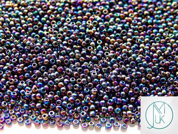 250g 86 Metallic Iris Rainbow Toho Seed Beads 11/0 2.2mm WHOLESALE Michael's UK Jewellery