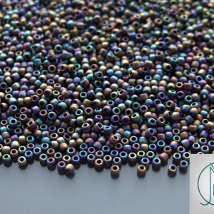 Wholesale TOHO Beads 86F Opaque Frosted Rainbow Iris 11/0 beads mouse