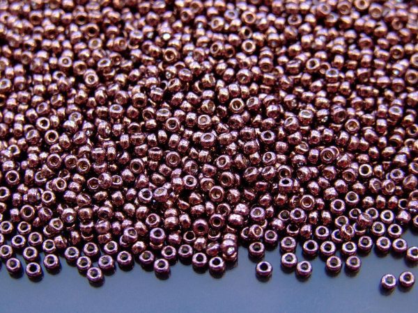 250g 91088 Galvanized Brown Miyuki Japanese Seed Beads Round Size 11/0 2mm WHOLESALE Michael's UK Jewellery