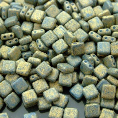 25pcs CzechMates Tile Beads Pacifica Poppy Seed Michael's UK Jewellery