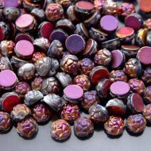 25x Roseta Beads 6mm Vacuum Plating Sliperit Full Michael's UK Jewellery