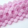 30x Czech Honeycomb Beads 6mm Silk Laser Silk Pink Web Michael's UK Jewellery