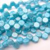 30x Honeycomb Beads 6mm Blue Turquoise Shimmer Michael's UK Jewellery