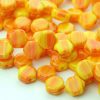 30x Honeycomb Beads 6mm Hodge Podge Orange Michael's UK Jewellery