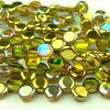 30x Honeycomb Beads 6mm Topaz Gold Rainbow Michael's UK Jewellery