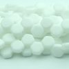 30x Honeycomb Beads 6mm White Opaque Michael's UK Jewellery