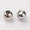400x Platinum Iron 3mm Round Spacer Beads Michael's UK Jewellery