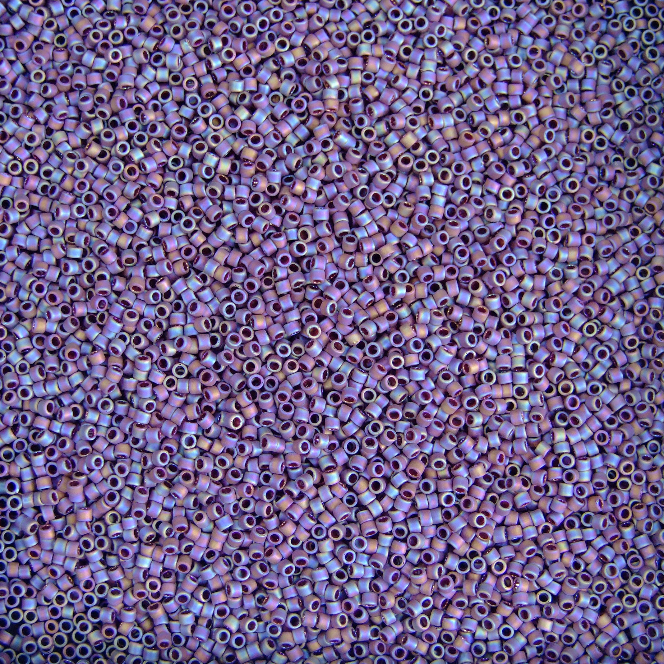 406F Opaque Rainbow Frosted Oxblood beadsmouse.co.uk