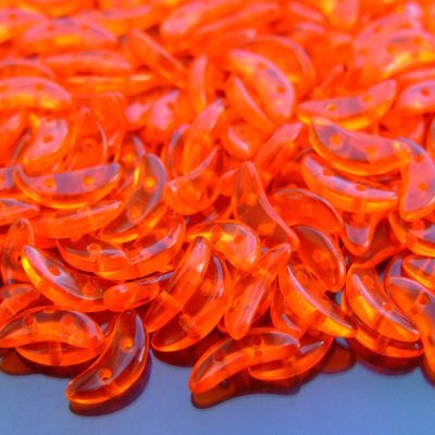 50pcs CzechMates Crescent Beads Light Hyacinth Michael's UK Jewellery