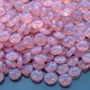 50pcs Czechmates Lentil Beads 6mm Milky Pink Michael's UK Jewellery