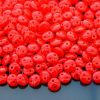 50pcs Czechmates Lentil Beads 6mm Opaque Red Michael's UK Jewellery