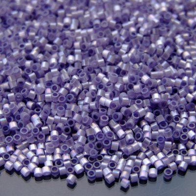 5g 1556 Fiber Optic Iridescent Medium Amethyst Rainbow Toho Aiko Seed Beads 11/0 1.8mm Michael's UK Jewellery
