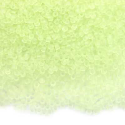 5g 15F Transparent Frosted Citrus Spritz Toho Aiko Seed Beads 11/0 1.8mm Michael's UK Jewellery