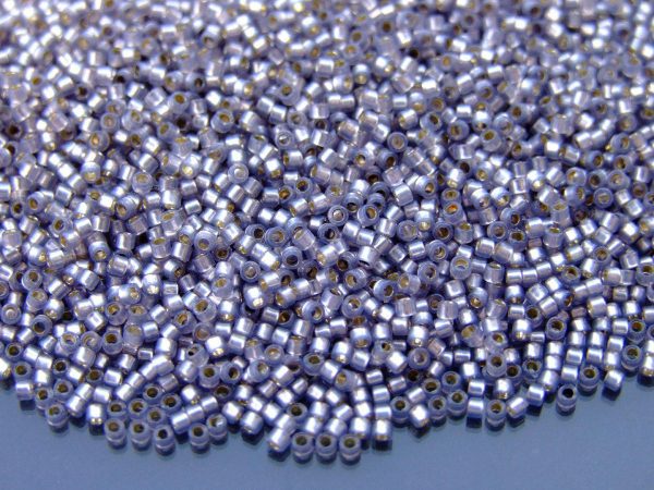 5g 2122 Translucent Silver Lined Alexandrite Toho Aiko Seed Beads 11/0 1.8mm Michael's UK Jewellery