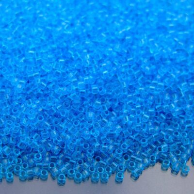 5g 3 Transparent Aquamarine Toho Aiko Seed Beads 11/0 1.8mm Michael's UK Jewellery