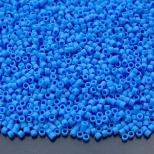 5g 43DF Opaque Frosted Blue Sky Toho Aiko Seed Beads 11/0 1.8mm Michael's UK Jewellery